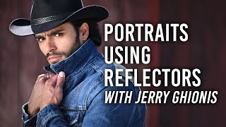 Using Reflectors Diffusers amp Natural Light for HighEnd Portraits with Jerry Ghionis [upl. by Adelina]