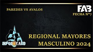 JUAN PAREDES VS TAMIR AVALOS CATEGORIA 75KG REGIONAL MAYORES MASCULINO FAB FECHA 7 [upl. by Acsirp]