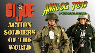 GI Joe  Action Soldiers of the World  Vintage Toy Review  Hasbro 1966  Action Man [upl. by Artsa988]