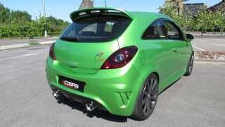 Vauxhall Corsa VXR Nurburgring Cat Back Sport Exhaust by Cobra Sport Exhausts [upl. by Chung]