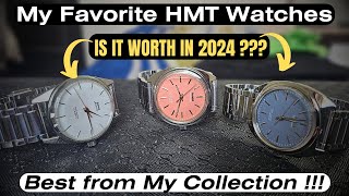 My Top 5 HMT Watches from my collection 2024 The Best of HMT HMT Kohinoor HMT JanataHMT Himalaya [upl. by Behrens]