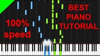 Star Trek Into Darkness  London Calling piano tutorial [upl. by Neffirg815]