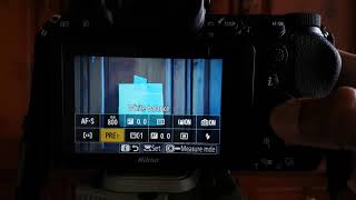 How to set the White Balance on the Nikon Z6 camera [upl. by Amocat316]