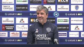 Conférence de presse avant Auxerre vs ESTAC  J31 de Ligue 2 BKT 📹 [upl. by Enorej]