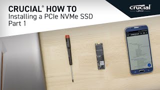 Part 1 of 4  Installing a Crucial® M2 PCIe NVMe SSD Prep [upl. by Nelleoj]