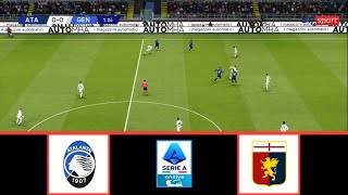 ATALANTA VS GENOA  SERIE A 20242025  FOOTBALL LIFE 2024 [upl. by Elfont943]