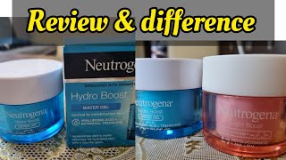 neutrogena hydro boost water gel review in urdu  difference between hydro boost amp bright boost [upl. by Stevenson516]