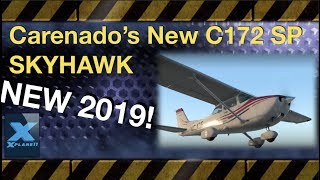 Carenado’s best C172 SP SKYHAWK for XPLANE 11 and Free scenery review on VR [upl. by Lia711]