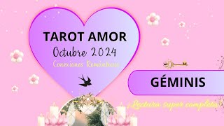 💖GÉMINIS Todo estalla que fluya el amor sin miedos💖💏✨TAROT AMOR CONEXIONES [upl. by Notsnhoj]