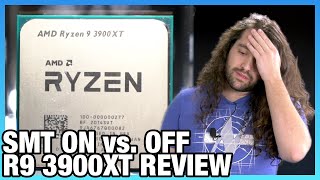 AMD Ryzen 9 3900XT vs 3900X 10900K Review amp Benchmarks SMT Off vs On [upl. by Daphna]