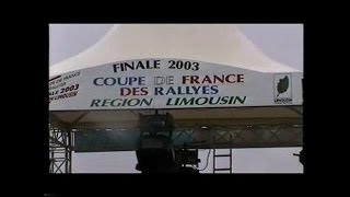 Finale des rallyes Limoges 2003 [upl. by Eidoc]