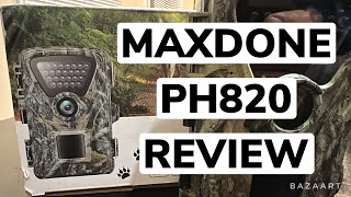 The Truth About MAXDONE PH820 Trail Camera A Review maxdone trailcamera ph820 [upl. by Rekrap393]