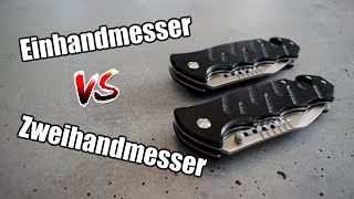 Waffengesetz Einhandmesser vs Zweihandmesser   Verlosung [upl. by Hunter]