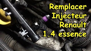 COMMENT REMPLACER UN INJECTEUR SUR RENAULT 14 100CV [upl. by Ainuj]