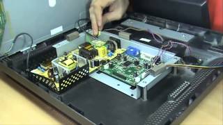 Tutorial Desmontar reparar Monitor PC Pantalla LCD y Volver a Montarla Monitor quotNUquot 19quot Parte 2 [upl. by Muire]