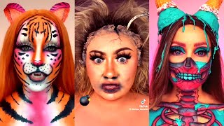 Makeup Inspired By Emojis  TikTok Emoji Makeup Challenge [upl. by Ymma]