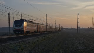 Treni passeggeri allalba [upl. by Kenon219]