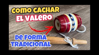 Valero como jugar  como jugar al balero tradicional  balero juego  Valero de madera  juegos [upl. by Jovia535]