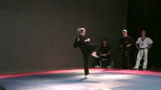 Nikki Stanley Female 1317 Freestyle Forms WKA World Championship 2009 [upl. by Jara]