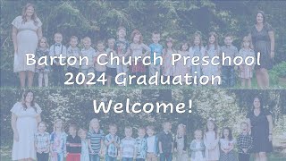 2024 Preschool Graduation Ceremony [upl. by Madelaine]