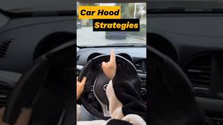 Guide to Safe Distances Using Car Hood Techniques cardrivingtips automobile shorts [upl. by Anglo692]