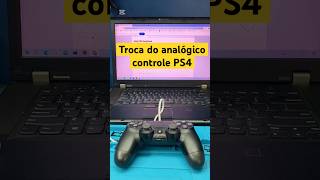 Analógico controle PS4 mexe sozinho SOLUÇÃO [upl. by Kaleena]