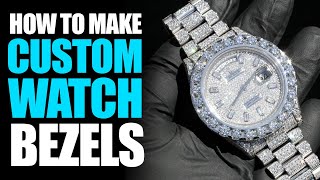 How To Make A Custom Rolex Diamond Bezel [upl. by Severen]