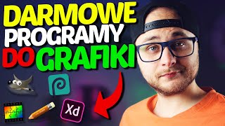 NAJLEPSZE DARMOWE PROGRAMY DO GRAFIKI 😍 [upl. by Airotkciv]