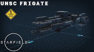 Starfield UNSC Frigate Tutorial No mods [upl. by Aek891]