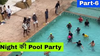 Night Party Life at Calangute Beach  Pool Party in GOA  Part6  Sunset Point Near the Goa Beach [upl. by Oab]