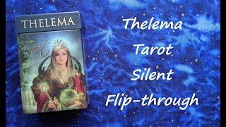 Thelema Tarot  Silent Flipthrough [upl. by Amanda]