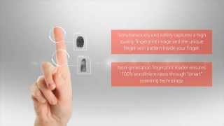 M2FuseID™ Biometric quotSmartquot Finger Reader [upl. by Atilrac]