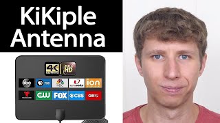 KiKiple Amplified Indoor HD Digital TV Antenna Review [upl. by Sarette]