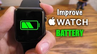 Improve Apple Watch battery life Tips amp Tricks [upl. by Dee Dee230]