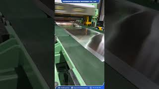 1600MM Cut To Length Line  Sheet Metal Cut To Length Production Line Working In Factory [upl. by Notlih]