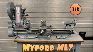 Myford ML7 Accessories Excellent Condition Lathe Drehmaschine Svarv Tornio Tour [upl. by Tabib]