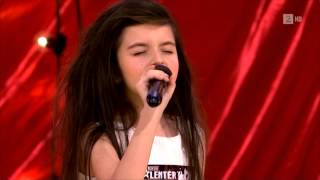 Amazing seven year old sings Gloomy SundayBilly Holiday Angelina Jordan Eng sub [upl. by Ploch]