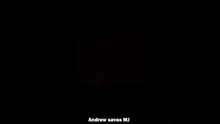 ANDREW GARFIELD SAVES MJ  AUDIENCE REACTION  Spiderman No Way Home Shorts [upl. by Sophey]