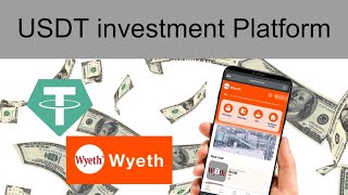 Wyeth USDT investment Platform  website review [upl. by Adnilram751]