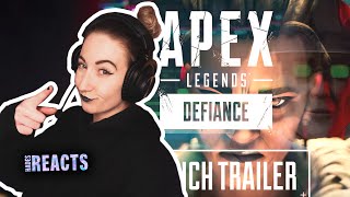 Apex Legends Defiance Launch Trailer x Hades Reacts [upl. by Anahs]