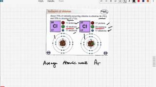 iGCSE  GCSE Chemistry Isotopes Explained 33 [upl. by Ocisnarf]