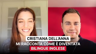 Cristiana DellAnna racconta lorigine del suo ACCENTO BRITISH 🇬🇧 [upl. by Toll]