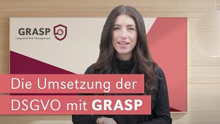 Die Umsetzung der DSGVO mit GRASP [upl. by Ecinert]