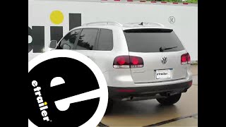 etrailer  Trailer Wiring Harness Installation  2010 Volkswagen Touareg [upl. by Hurlbut]