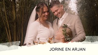 Jorine en Arjan  Same Day Edit [upl. by Hassadah]