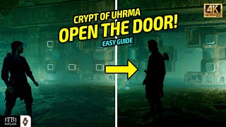 QUICK GUIDE Crypt of Uhrma Puzzle solution  Star Wars Jedi Survivor Walkthrough [upl. by Adey]