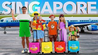 Vlog Family Adventure in Singapore [upl. by Isborne]