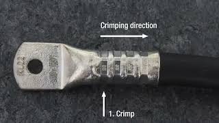 Klauke  The Correct Crimping of Cable Lugs [upl. by Ris15]