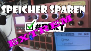 Electribe 2 sampler Speicher Sparen Extrem Bonus [upl. by Notlrak]