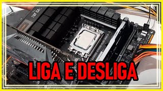 Placa mãe Liga e Desliga em Segundos PIOR SOLUÇÃO POSSÍVEL [upl. by Nnylimaj]